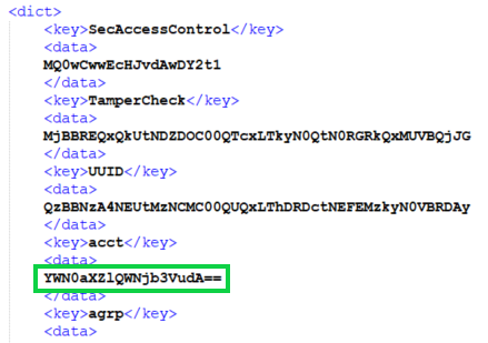 Decrypt keychain.plist email